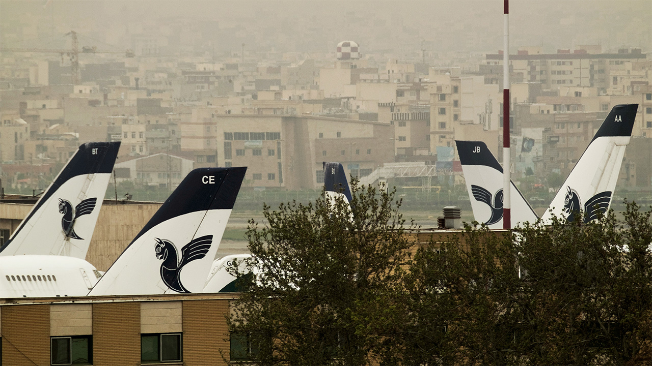 What can the US achieve by grounding Iranian flights?