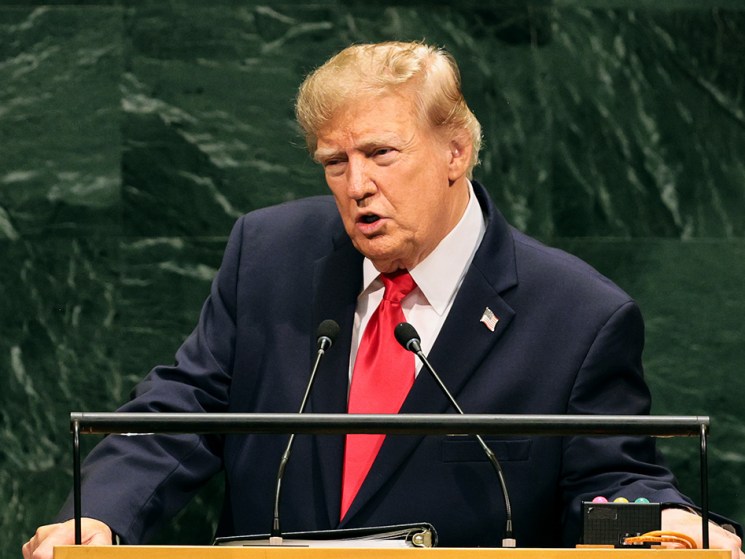 Donald Trump speaks at the UN General Assembly – but is anyone still listening?