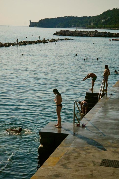 Group of people swimming