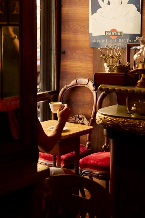 A cafe in Italy
