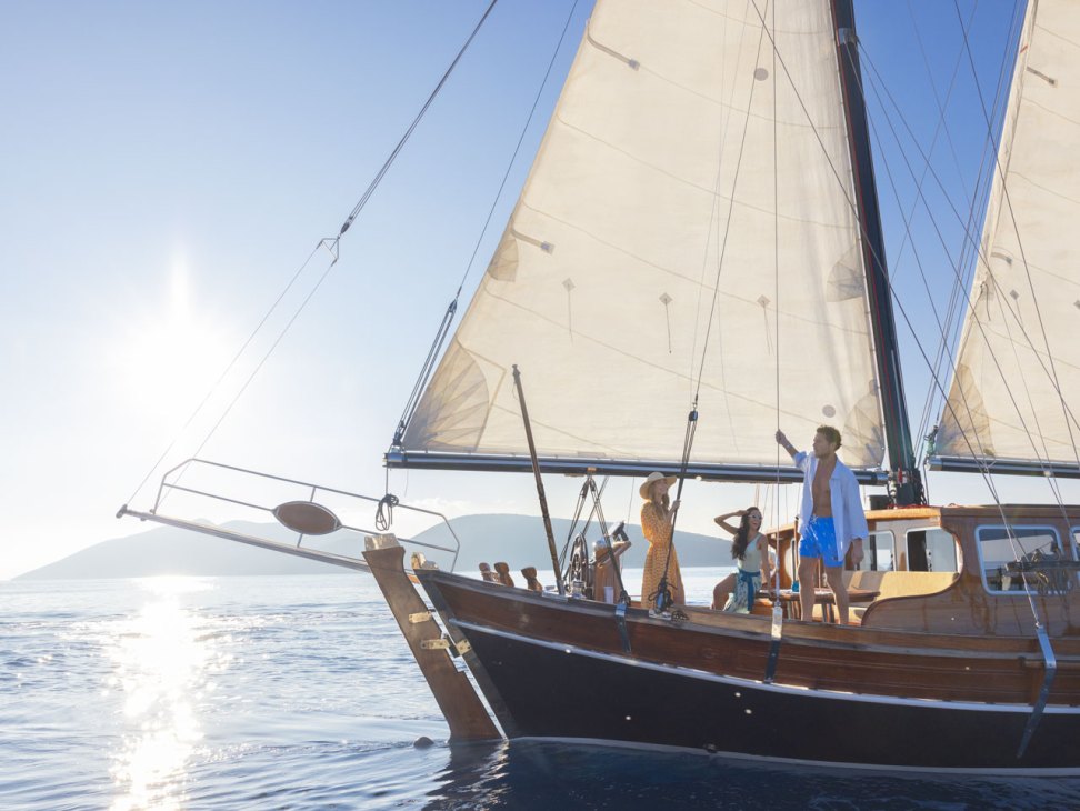 Sailing in Antalya
