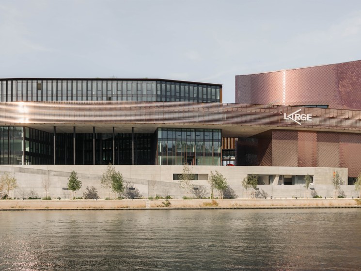 Parisian art centre Large opens on the former site of a Renault production facility and it was no small feat
