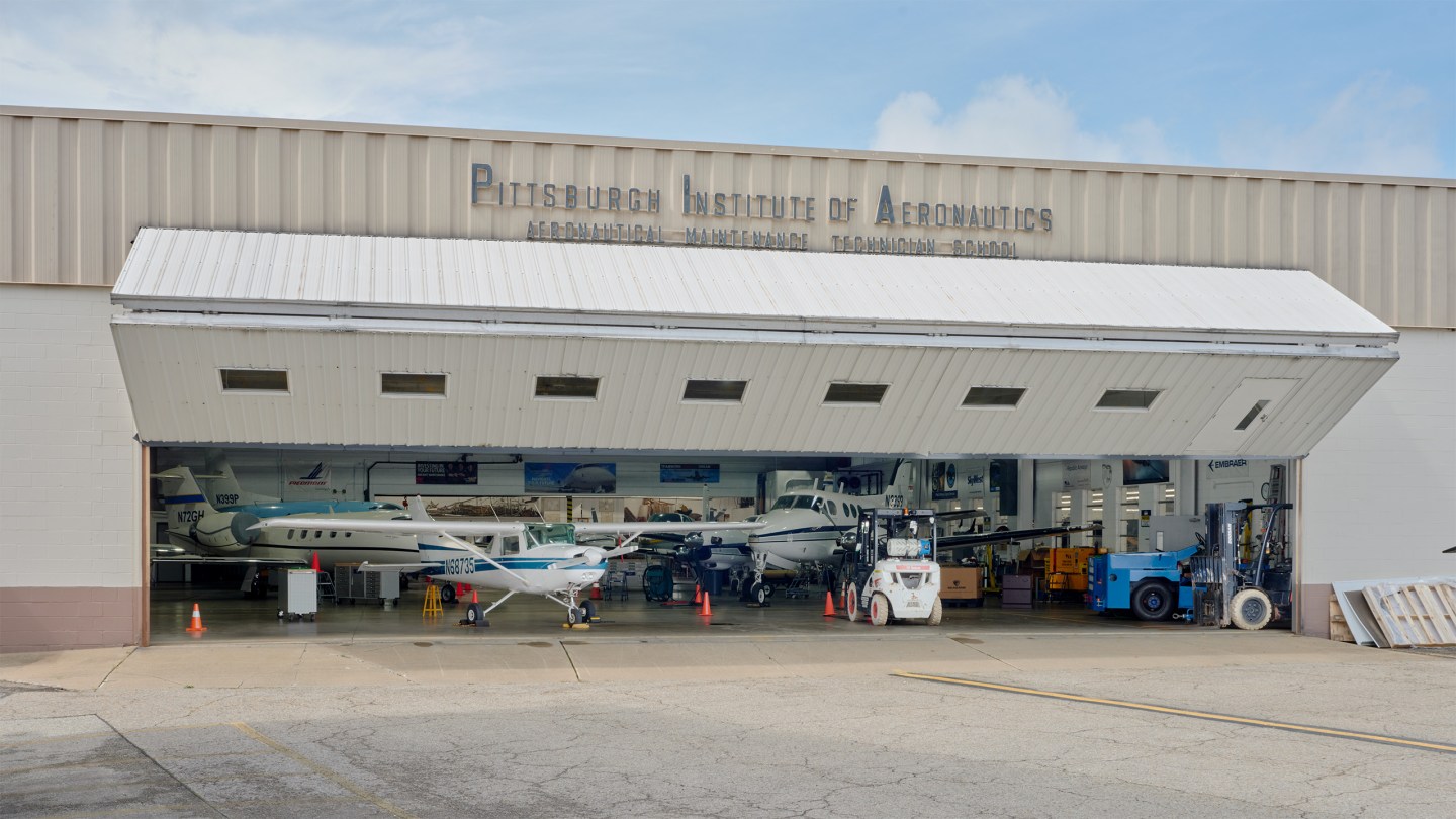 Height of ambition: How the Pittsburgh Institute of Aeronautics trains the aircraft technicians the industry needs
