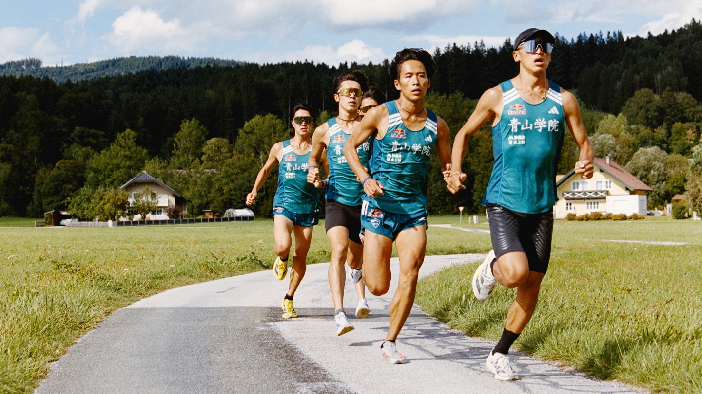 With the help of Red Bull, young Japanese track stars prepare for the Hakone Ekiden in Austria
