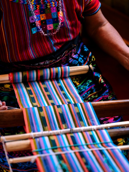 Updating traditional Mayan textiles