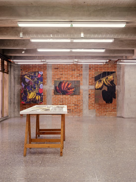 Paintings from the ‘Paradisíaca’ series by Moisés Barrios
