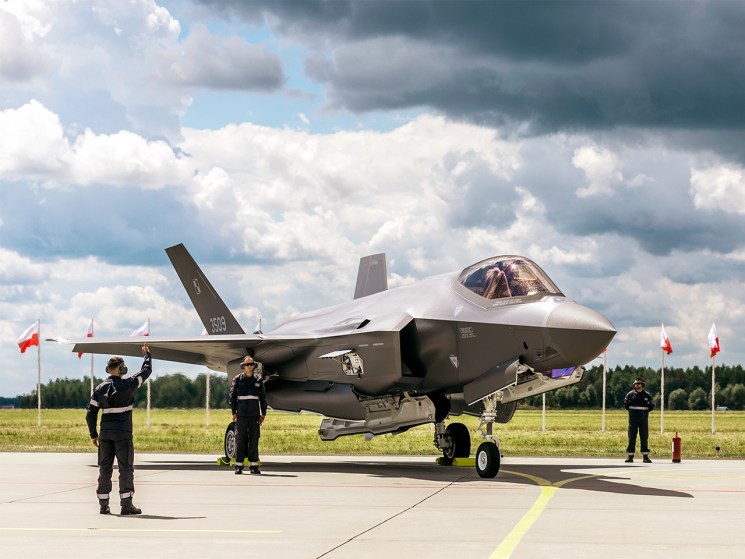 In a period of geopolitical turbulence, F-35 sales are in a holding pattern