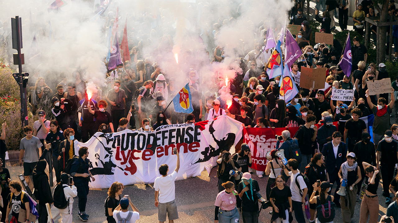 France’s day of demonstration