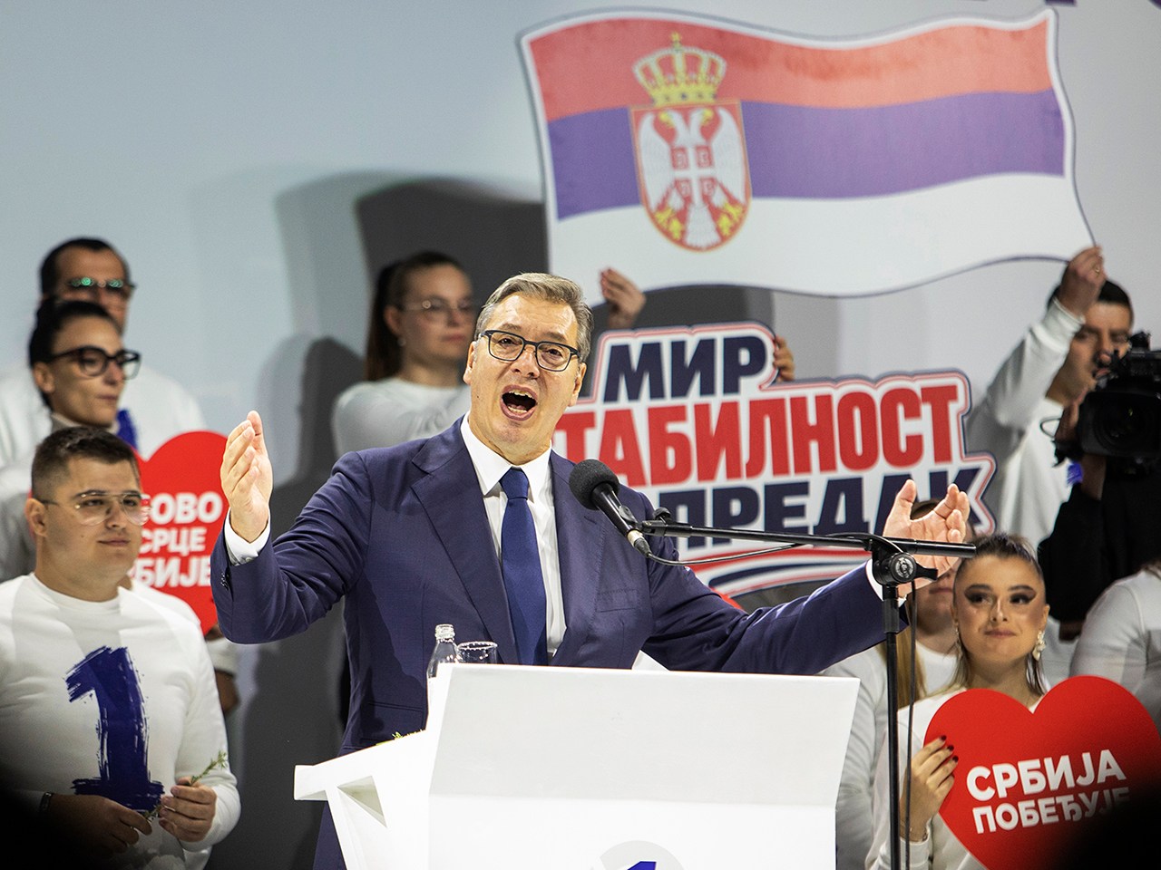 Aleksandar Vučić was once Serbia’s infallible superman. Now he is in a precarious position as elections loom