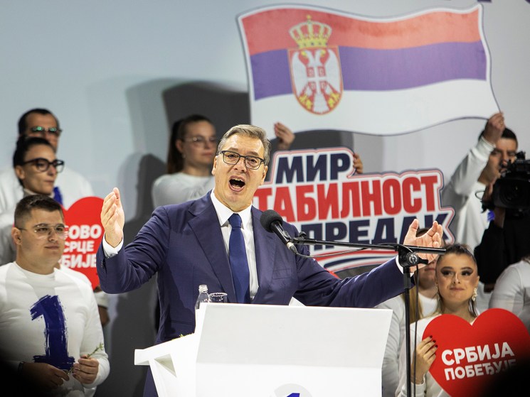 Aleksandar Vučić was once Serbia’s infallible superman. Now he is in a precarious position as elections loom