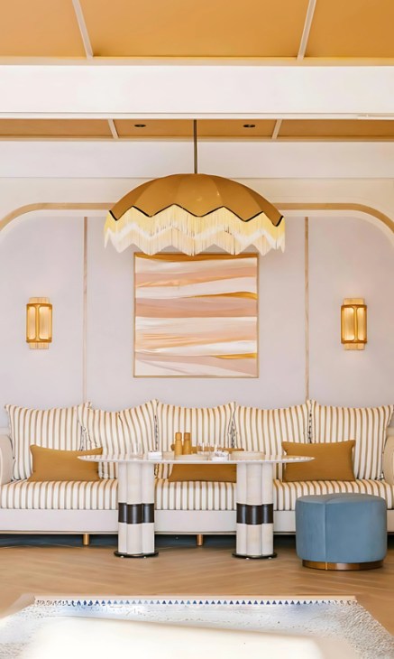 Interiors of OBMI hotel