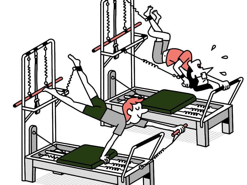 If your Pilates class sends you a red chilli-pepper emoji as a warning, listen to it