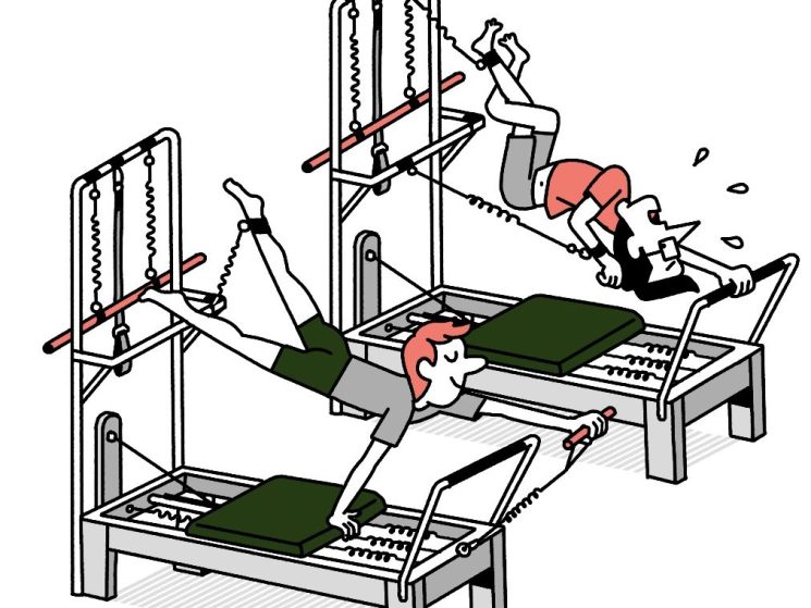 If your Pilates class sends you a red chilli-pepper emoji as a warning, listen to it