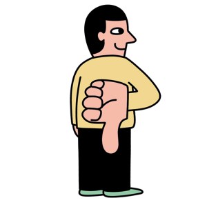 Illustration of a person thoughtfully considering their digital communication