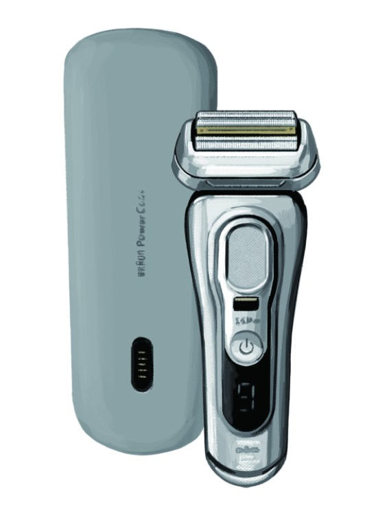Braun Series 9 Pro electric shaver with PowerCase charging station