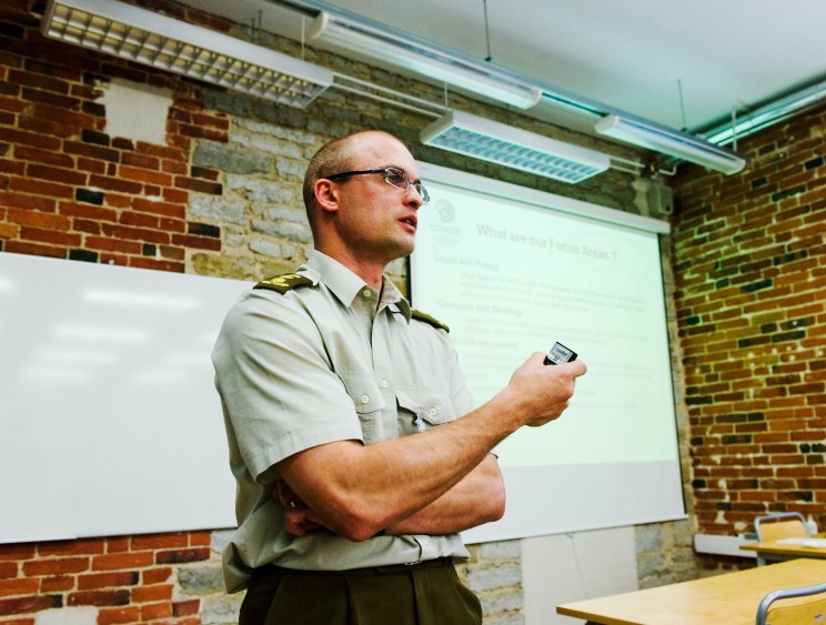 Col Ilmar Tamm, director of the CCDCOE