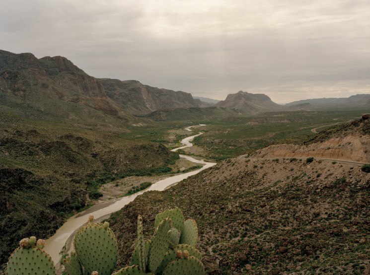 The Rio Grande river in Texas