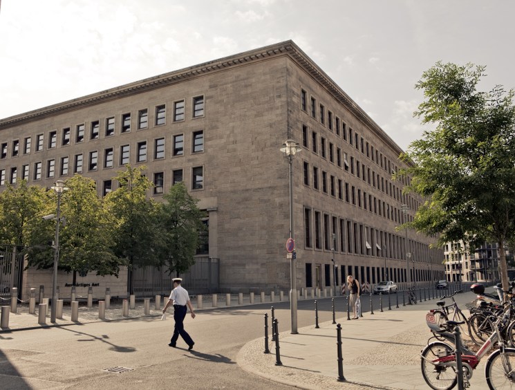 Exterior of the original AA building