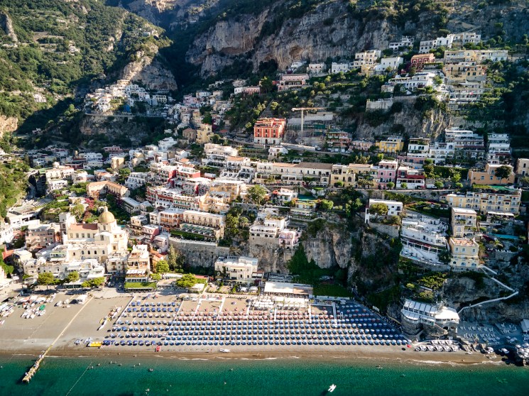ariel view of resort