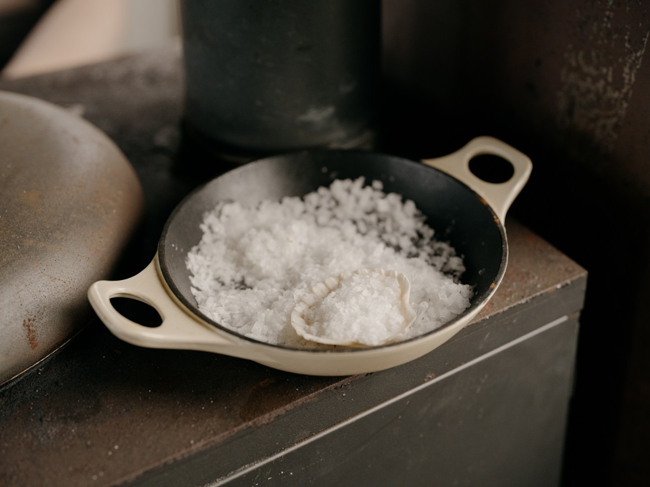 Artisanal salt produced by Blackthorn
