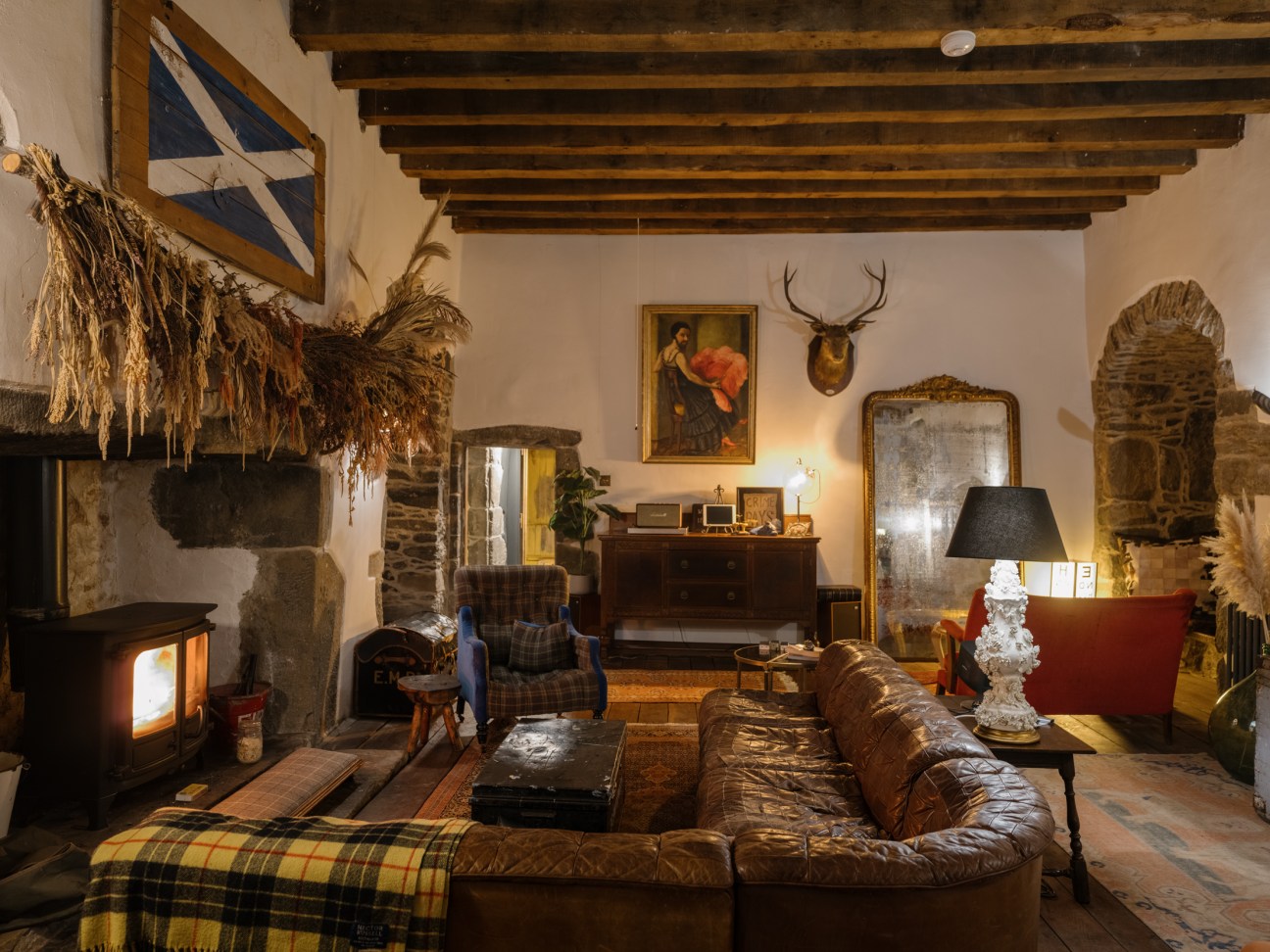 Interior styling at Kilmartin Castle