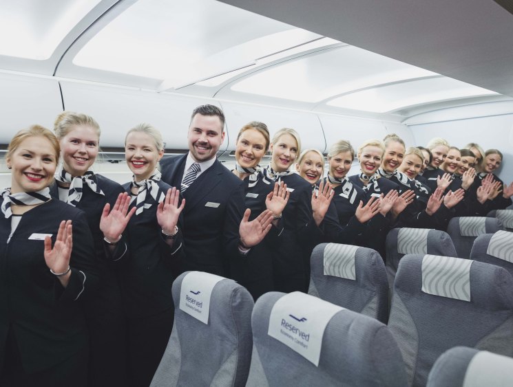 At your service: Finnair Flight Academy