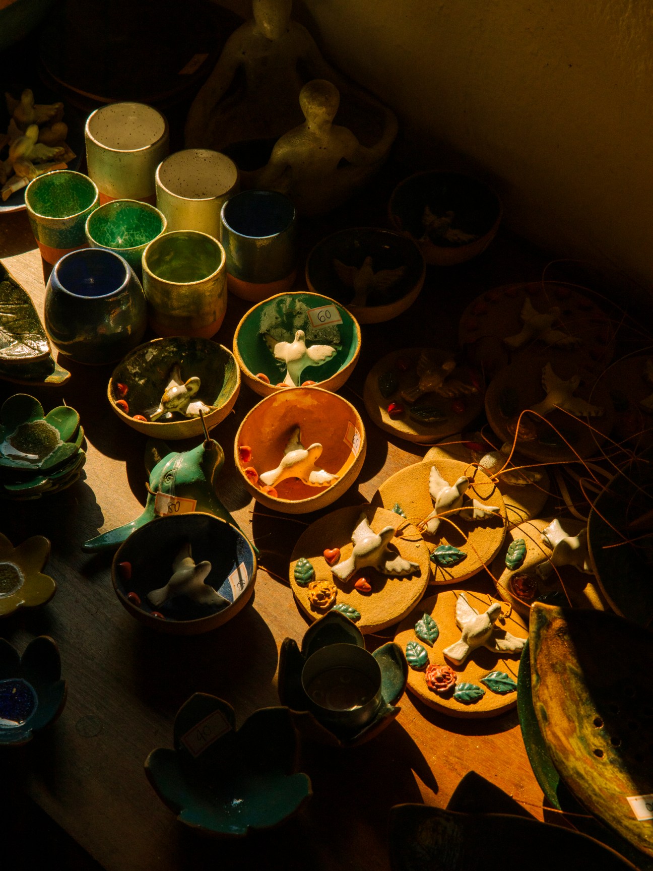 Ceramics made by Mabel Costa Cermelli