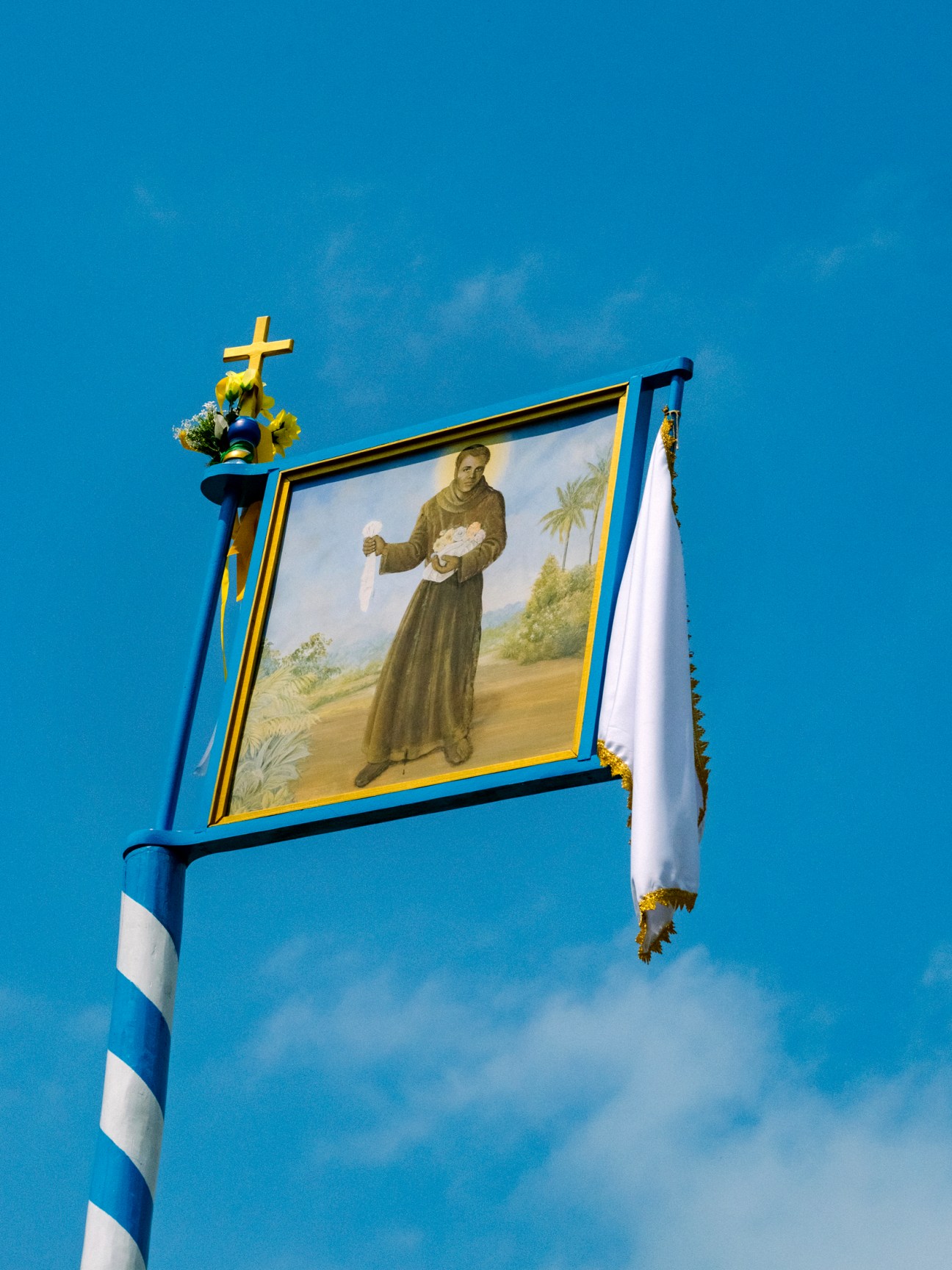 Detail of the Igreja de Nossa Senhora do Rosário e São Benedito church in Paraty