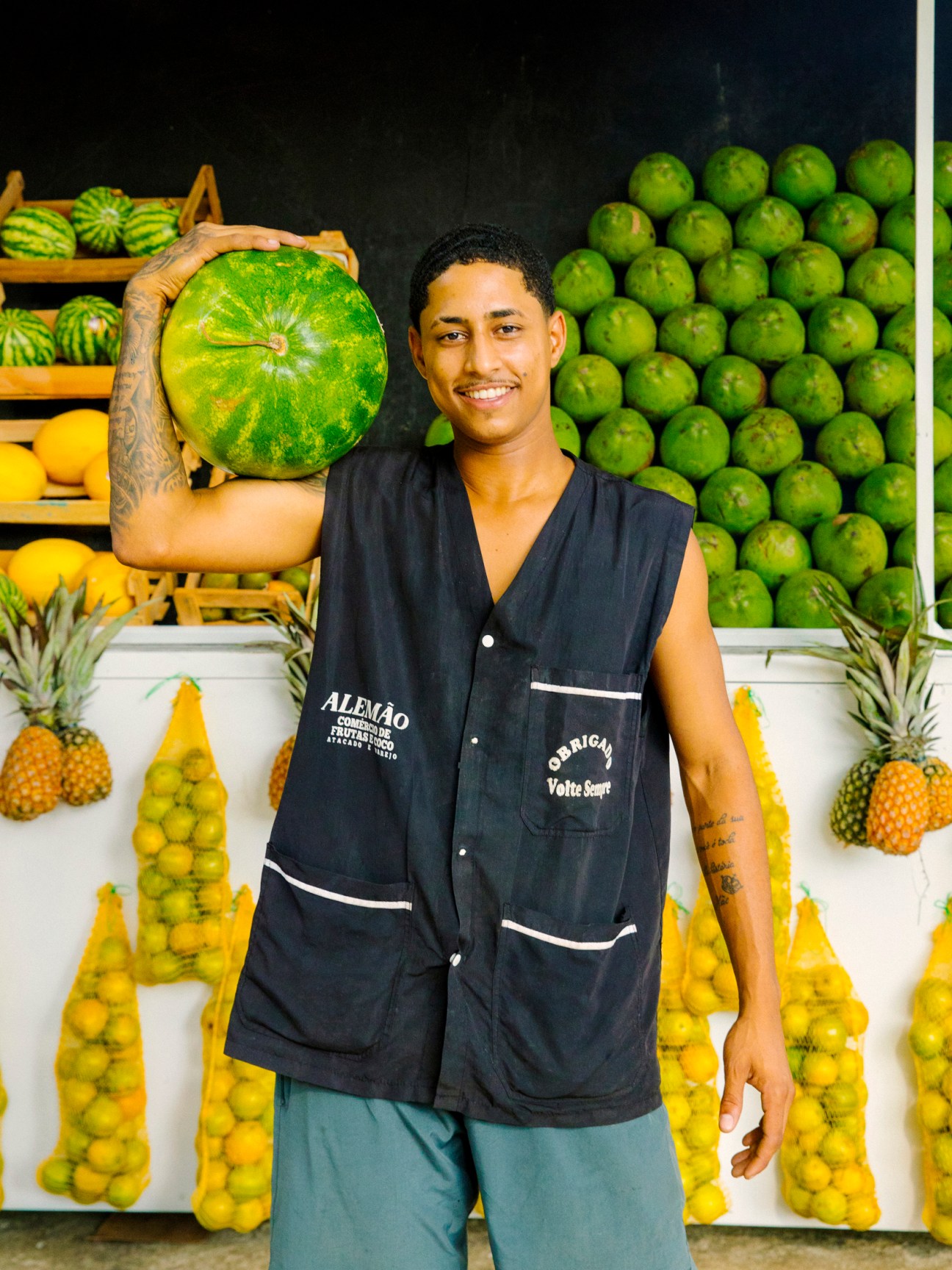 Matheus, a fruit seller