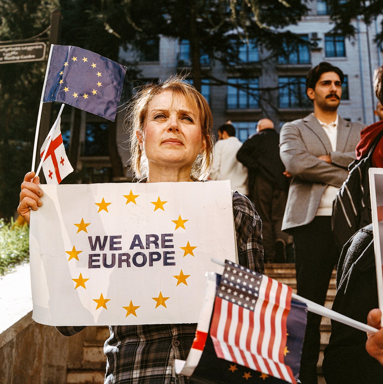 Pro-EU rally in Tbilisi
