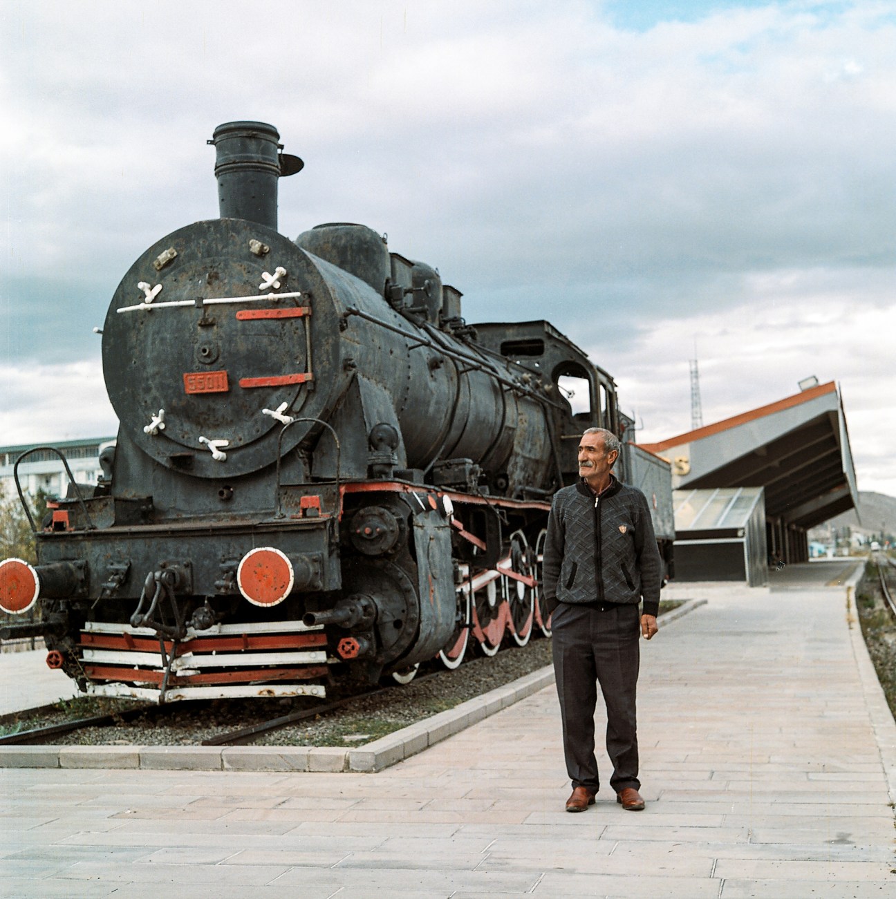 Historic relic at Kars train station