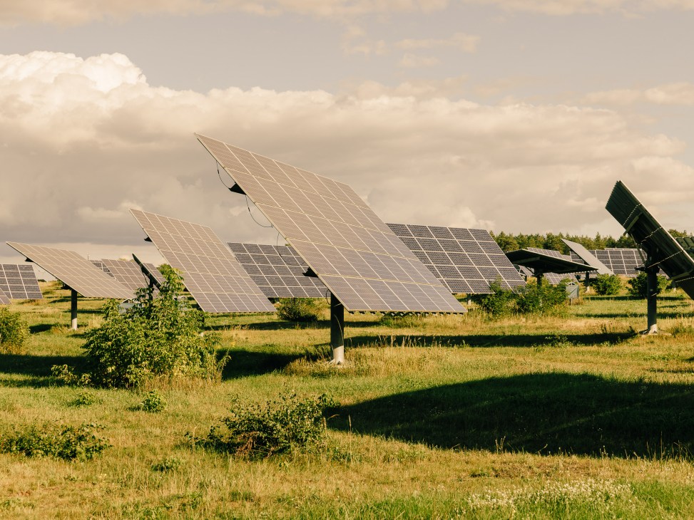 Solar panels and renewable energy infrastructure