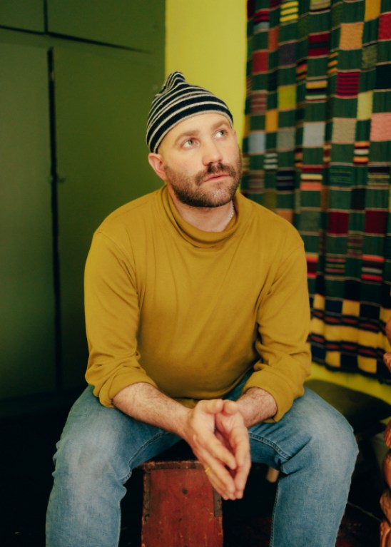 Alex Tieghi-Walker, founder of Tiwa Select gallery, with handmade craft objects
