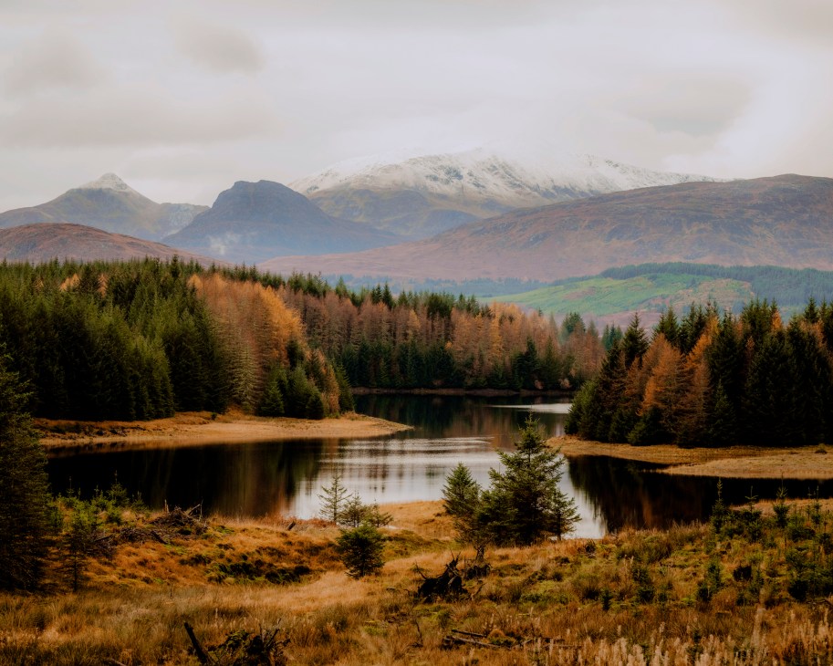 Scottish coastal view