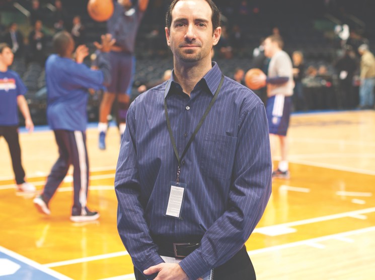 Howard Beck from the ‘New York Times’ before the Knicks game