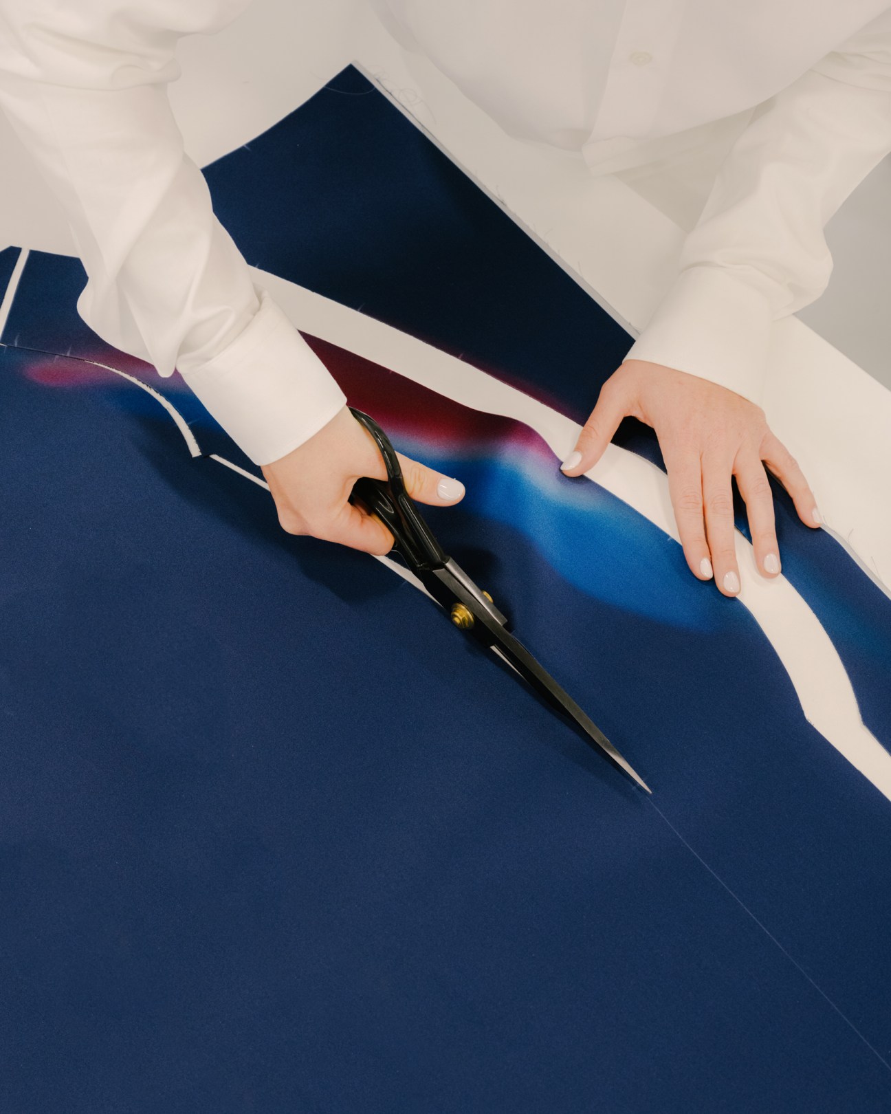 The blue Berluti uniforms for Team France