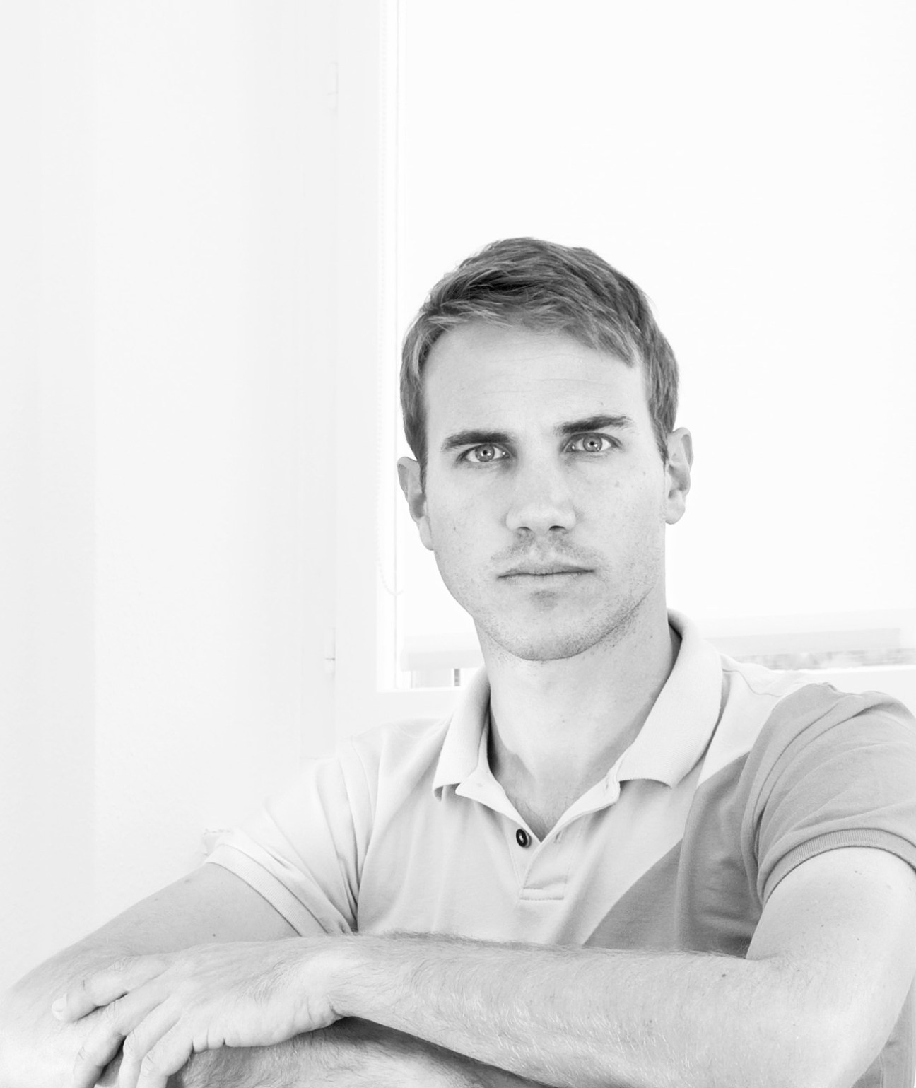 Portrait of Alexis Georgacopoulos, director of ECAL design school in Lausanne.