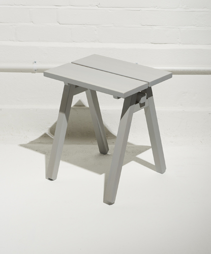 Ishinomaki stool in oak by Keiji Ashizawa for Karimoku, featuring minimal design