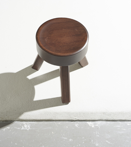 AML stool by Andreas Martin-Löf for Frama, modern interpretation of traditional milking stool