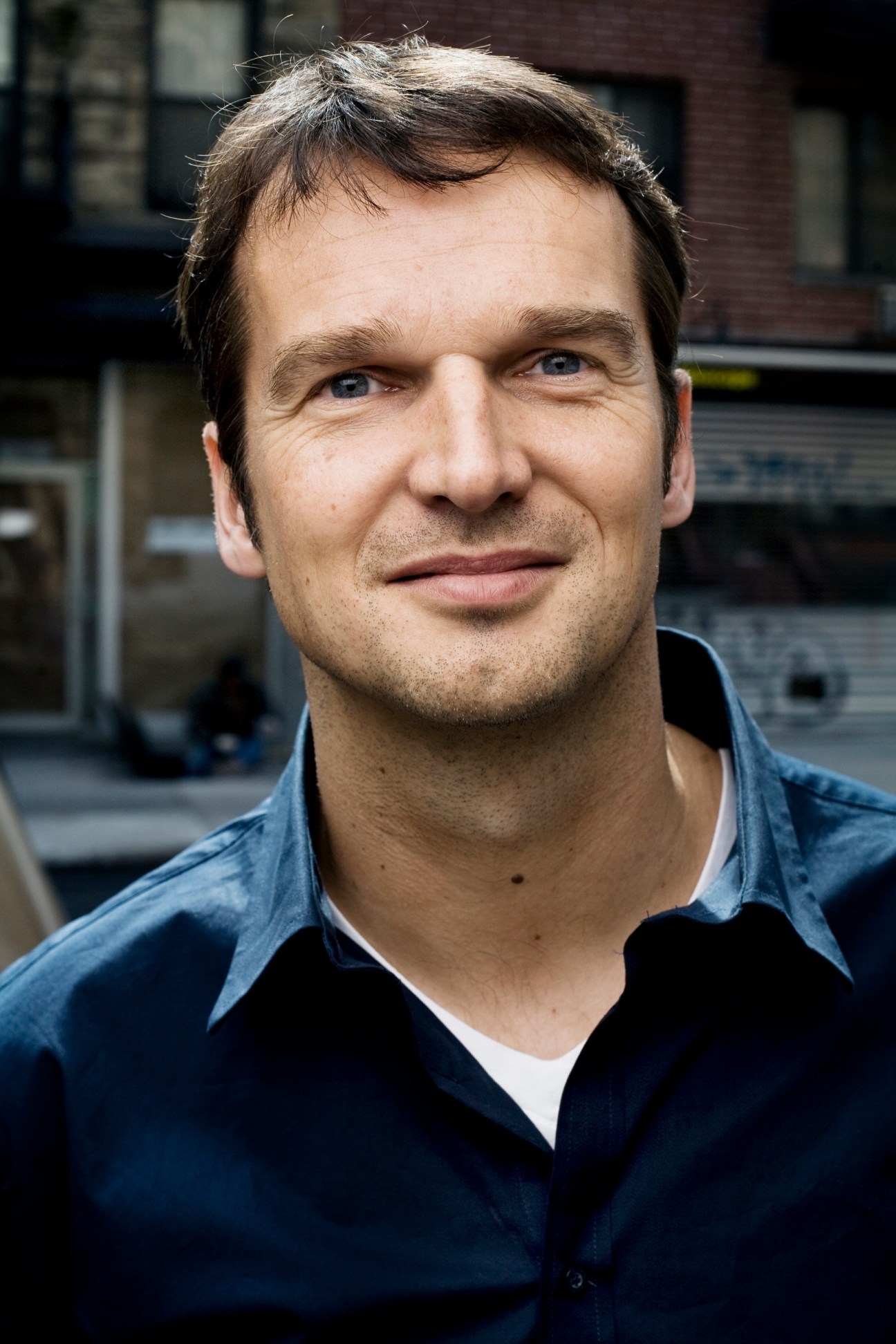 Portrait of Klaus Brinkbäumer, foreign correspondent for Der Spiegel, Germany.