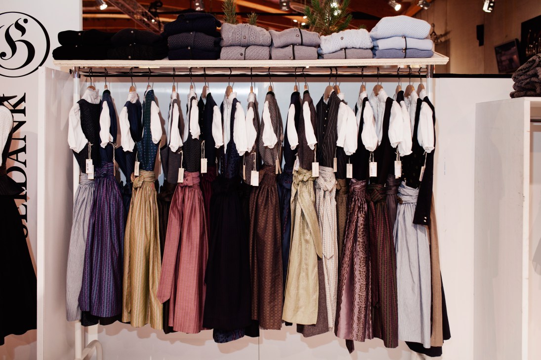 Alpine fashion display at Tracht & Country trade fair in Salzburg