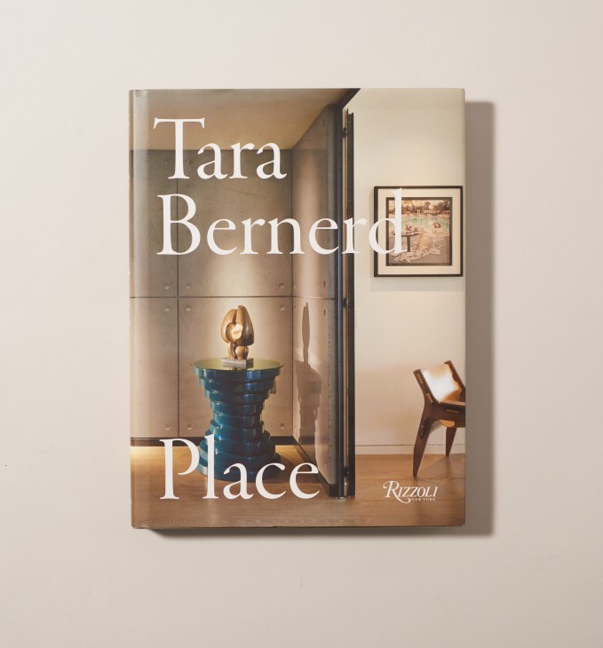 Cover of Place book by Tara Bernerd featuring an interior design photograph with sculpture and furniture