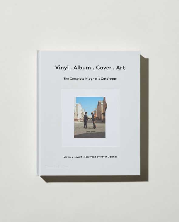 The cover of 'Vinyl. Album. Cover. Art: The Complete Hipgnosis Catalogue' book by Aubrey Powell.