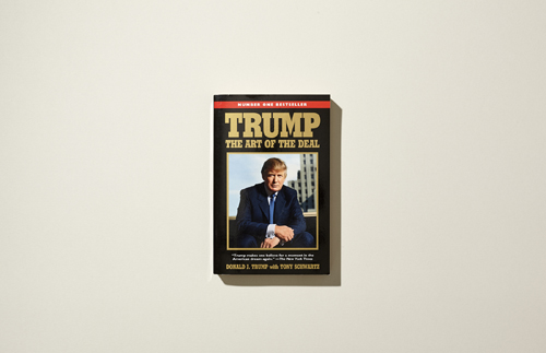 Cover of Trump: The Art of the Deal book by Donald J Trump and Tony Schwartz.