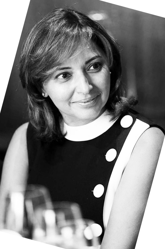 Portrait of Tina Edmundson, global officer of luxury and lifestyle brands at Marriott International.