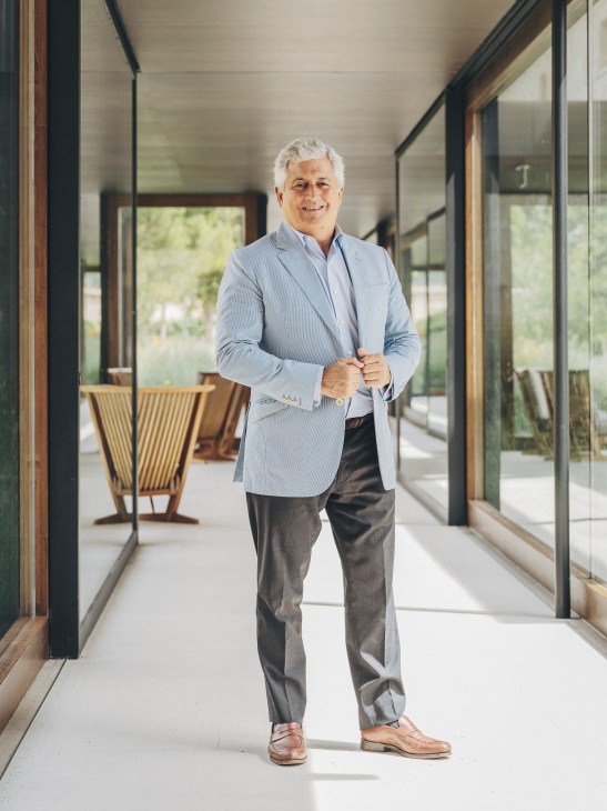 Portrait of Enrique Valero, CEO of Abadía Retuerta