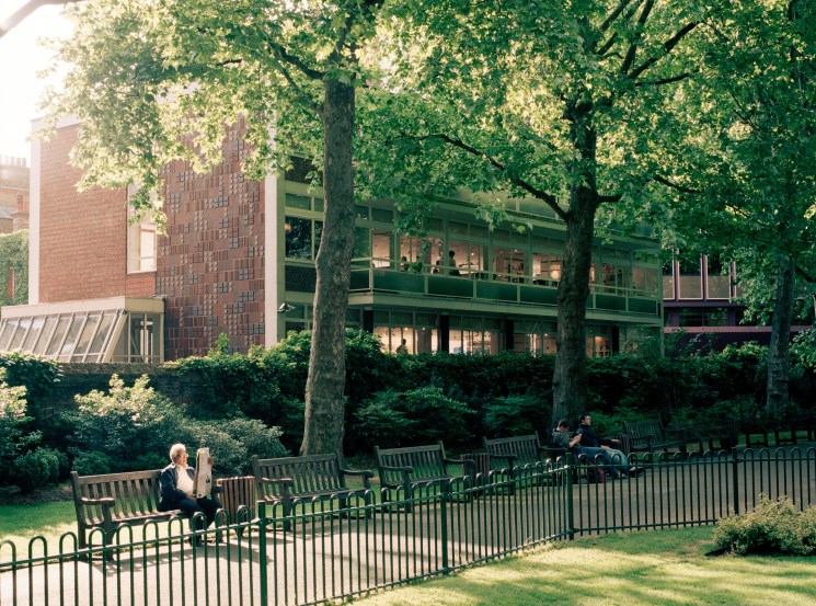 Midori House overlooks Paddington Street Gardens