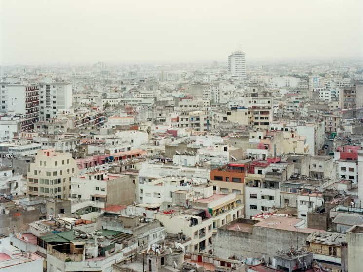 View across the city from the Hotel Husa Casablanca Plaza
