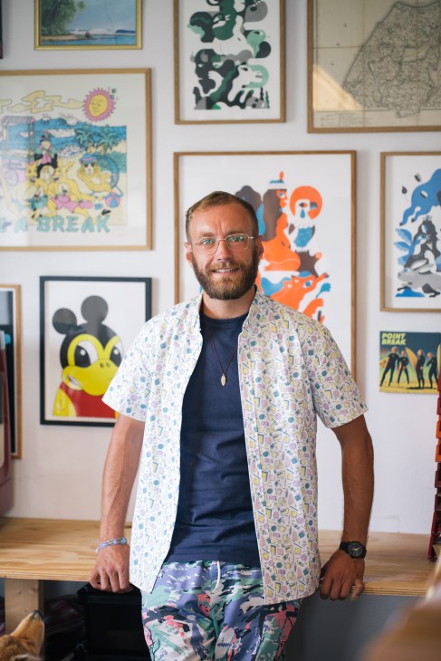 Alexander Bengtsen, co-founder of Surf & Work