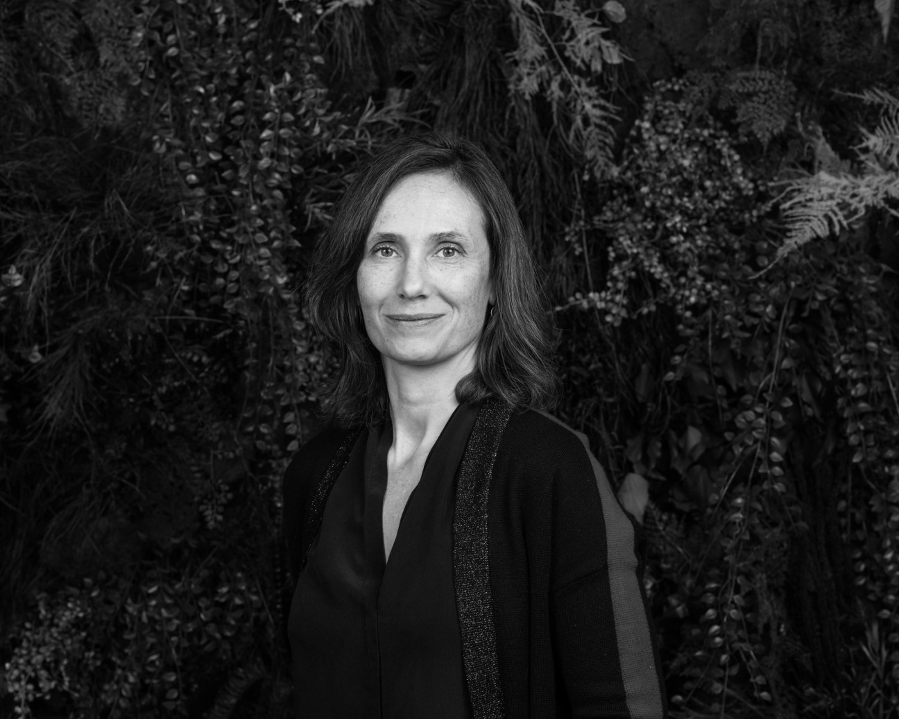 Céline Crestin in La Défense district